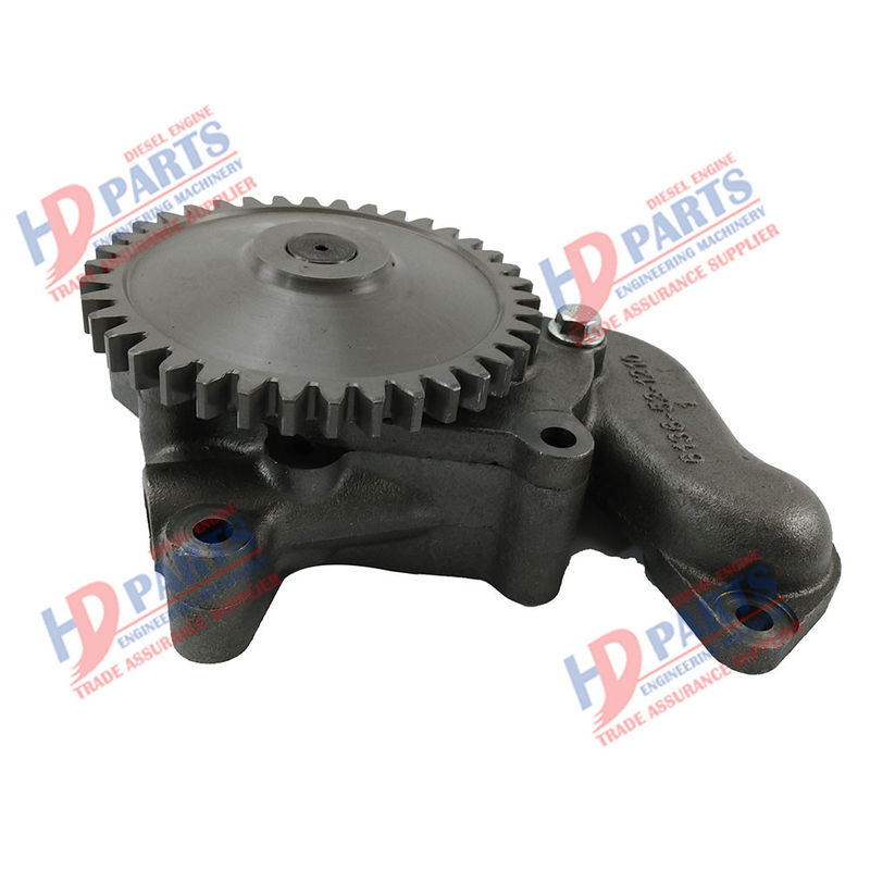 6D105 PC200-3 इंजन ऑयल पंप 6136-52-1210 6136-52-1100 KOMATSU डीजल इंजन भागों के लिए उपयुक्त
