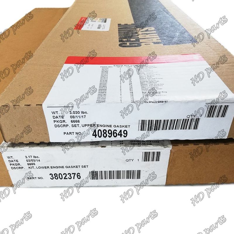 6BT 6D102 PC200-7 गैसकेट मरम्मत किट 4089649 3802376 कमिंस इंजन के लिए उपयुक्त