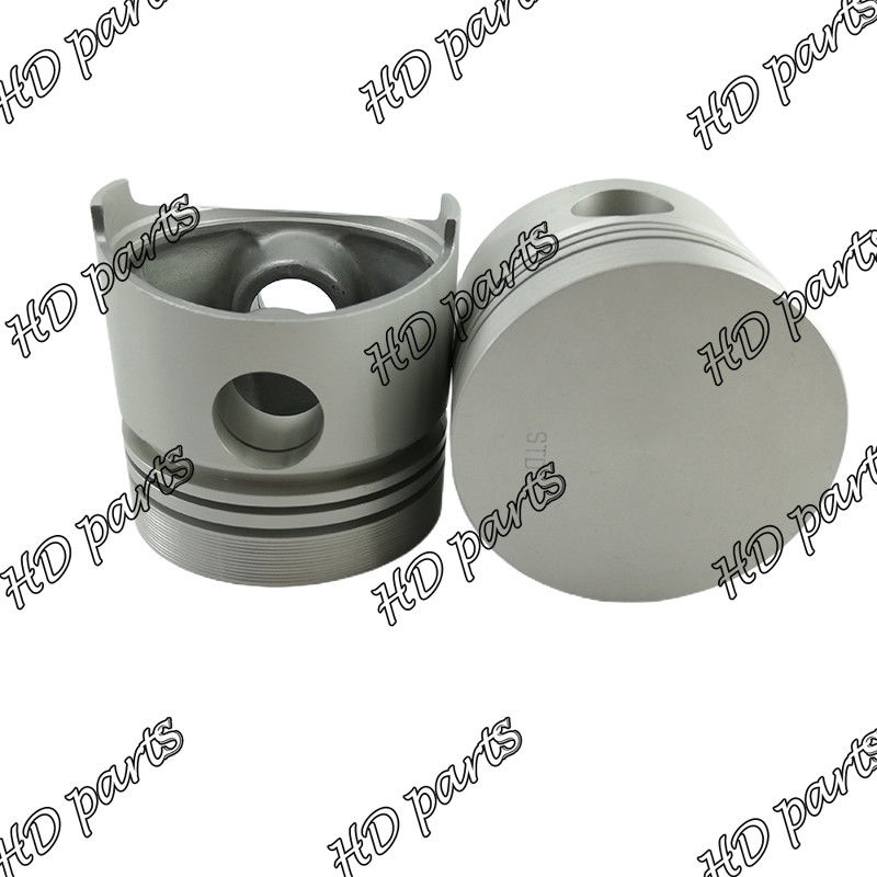 कुब्ता इंजन के लिए D1301 D1302 V1701 V1702 Z851 S2600 डीजल पिस्टन फ्लैट बॉटम टिन प्लेटिंग 19223-21110 15201-21110