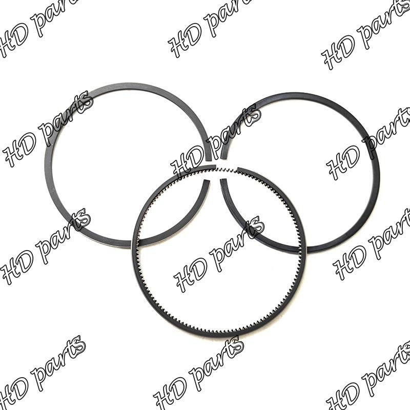 V4300 D3200 2.5x2.5x5.5mm पिस्टन रिंग 15571-21050 कुबोटा इंजन के लिए