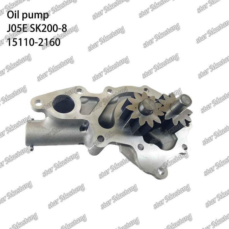 J05E SK200-8 SK210LC-8 SK250-8 SK260LC-8 डीजल इंजन ऑयल पंप 15110-2160 15110-2160A हिनो के लिए