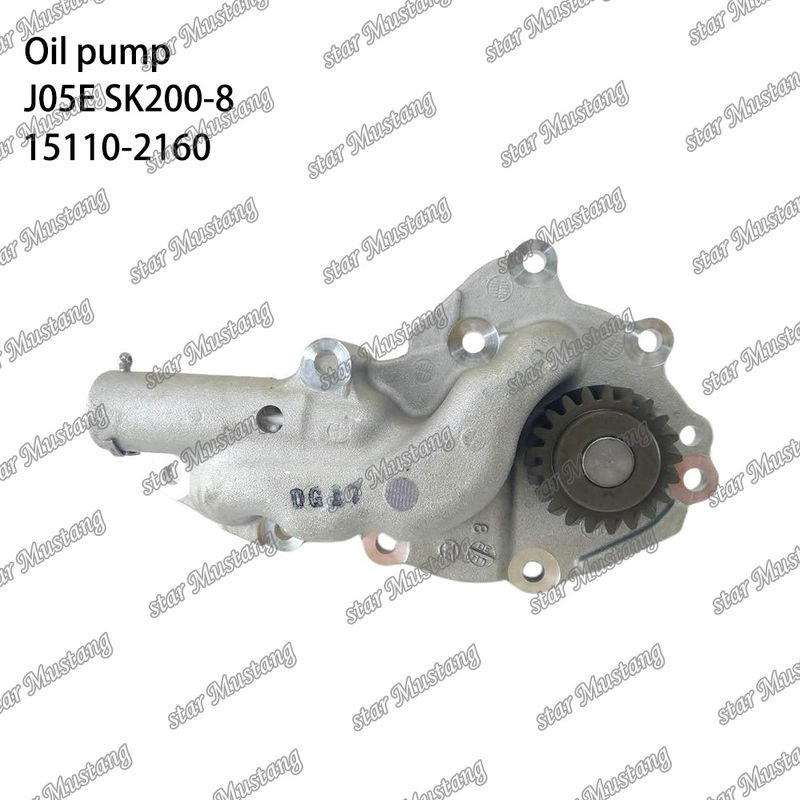 J05E SK200-8 SK210LC-8 SK250-8 SK260LC-8 डीजल इंजन ऑयल पंप 15110-2160 15110-2160A हिनो के लिए