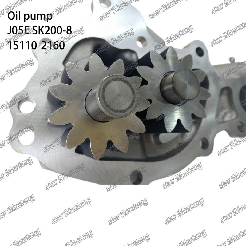 J05E SK200-8 SK210LC-8 SK250-8 SK260LC-8 डीजल इंजन ऑयल पंप 15110-2160 15110-2160A हिनो के लिए