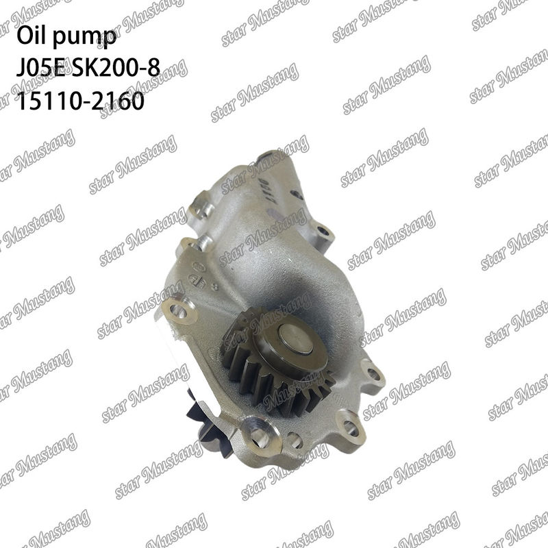 J05E SK200-8 SK210LC-8 SK250-8 SK260LC-8 डीजल इंजन ऑयल पंप 15110-2160 15110-2160A हिनो के लिए