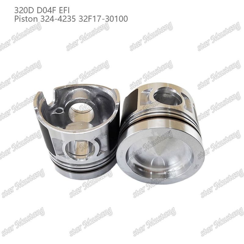 पिस्टन 320D D04F EFI 324-4235 32F17-30100 कैटरपिलर डीजल इंजन भागों के लिए