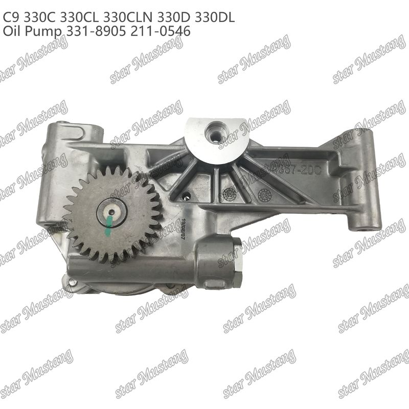 तेल पंप C9 330C 330CL 330CLN 330D 330DL छोटे गियर 331-8905 211-0546 के लिए CATERPILLAR डीजल इंजन मरम्मत भागों