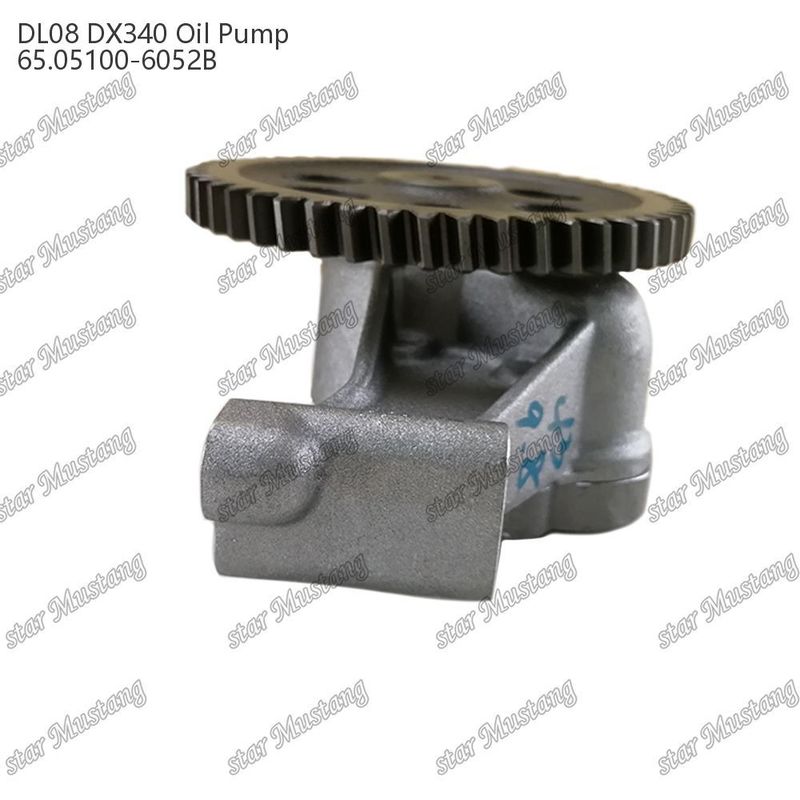 डीएल08 डीएक्स340 तेल पंप 65.05100-6052B Doosan Daewoo इंजन स्पेयर पार्ट्स के लिए