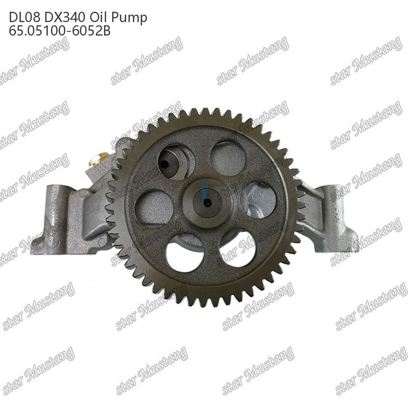 डीएल08 डीएक्स340 तेल पंप 65.05100-6052B Doosan Daewoo इंजन स्पेयर पार्ट्स के लिए