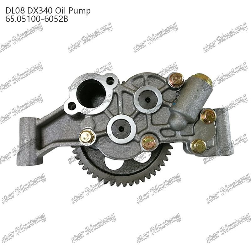 डीएल08 डीएक्स340 तेल पंप 65.05100-6052B Doosan Daewoo इंजन स्पेयर पार्ट्स के लिए