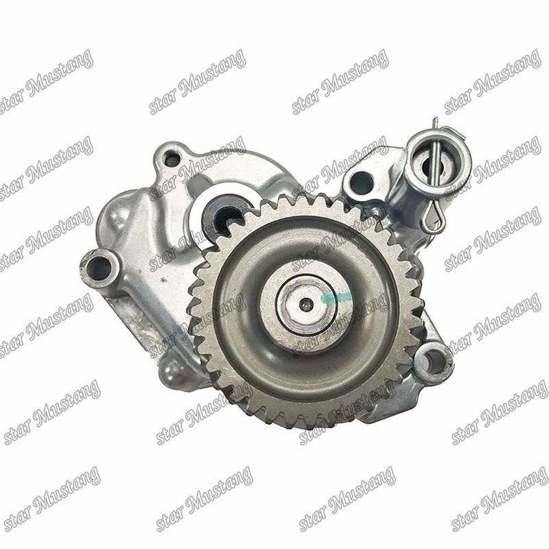 मित्सुबिशी इंजन स्पेयर पार्ट्स के लिए इंजन ऑयल पंप 6D31T नया प्रकार ME013203