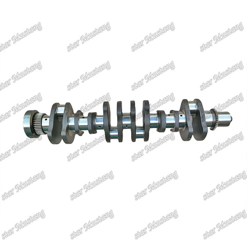 क्रैंकशाफ्ट 6D107 PC200-8 फोर्जेड स्टील 4934862 3974538 6754-01-1310 Cummins डीजल इंजन मरम्मत भागों के लिए