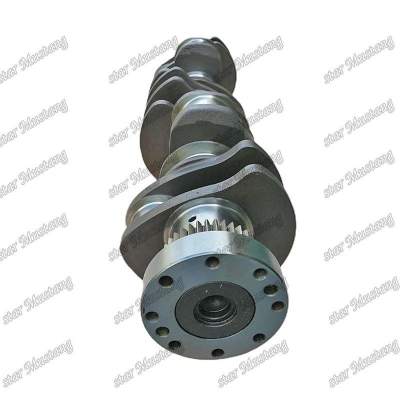 क्रैंकशाफ्ट 6D107 PC200-8 फोर्जेड स्टील 4934862 3974538 6754-01-1310 Cummins डीजल इंजन मरम्मत भागों के लिए
