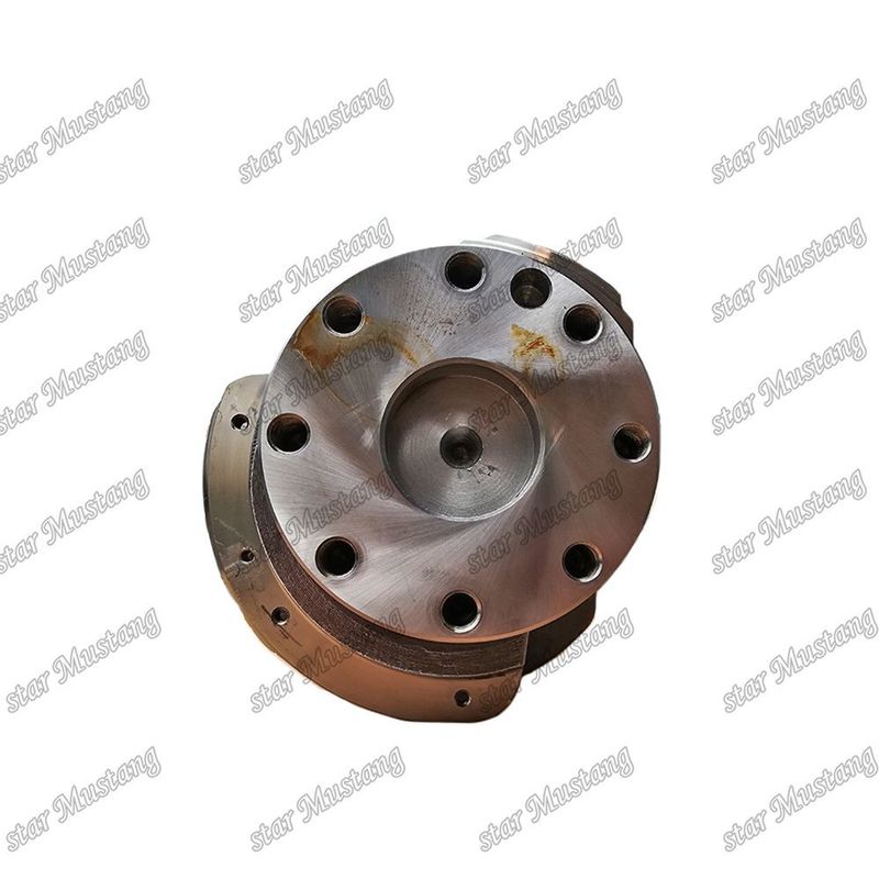 क्रैंकशाफ्ट 6L इलेक्ट्रिक इंजेक्शन फोर्स्ड स्टील 3965009 Cummins डीजल इंजन मरम्मत भागों के लिए