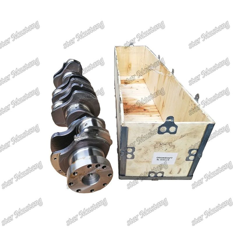 क्रैंकशाफ्ट 6L इलेक्ट्रिक इंजेक्शन फोर्स्ड स्टील 3965009 Cummins डीजल इंजन मरम्मत भागों के लिए