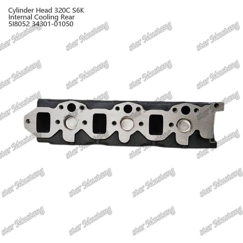 320C S6K इंजन सिलेंडर हेड इनर कूलर रियर 5I8052 34301-01050 Mitsubishi के लिए CAT इंजन स्पेयर पार्ट्स के लिए