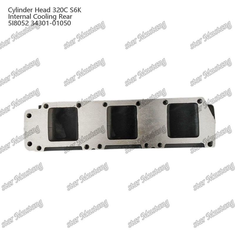 320C S6K इंजन सिलेंडर हेड इनर कूलर रियर 5I8052 34301-01050 Mitsubishi के लिए CAT इंजन स्पेयर पार्ट्स के लिए