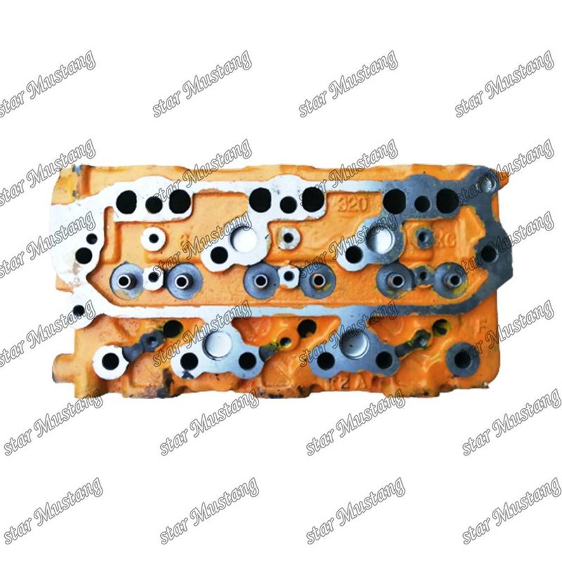 S6K 320B इंजन सिलेंडर हेड पुराना प्रकार पीछे 5I-8051 34301-01060 CAT के लिए Mitsubishi इंजन स्पेयर पार्ट्स के लिए