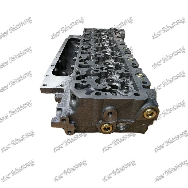 6D107 PC200-8 इंजन सिलेंडर हेड A 4988954 3977221 KOMATSU इंजन स्पेयर पार्ट्स के लिए