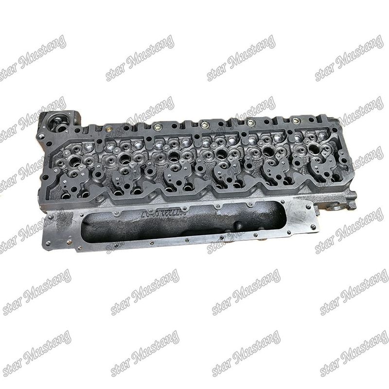 6D107 PC200-8 इंजन सिलेंडर हेड A 4988954 3977221 KOMATSU इंजन स्पेयर पार्ट्स के लिए