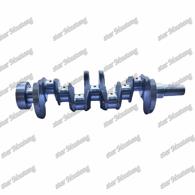 क्रैंकशाफ्ट 4TNV84 फोल्डेड स्टील 129902-21000 129508-21002 Yanmar डीजल इंजन मरम्मत भागों के लिए