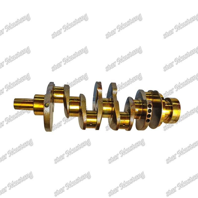 क्रैंकशाफ्ट 4TNV106 कास्ट स्टील 123900-21000 YM123900-21000 Yanmar डीजल इंजन मरम्मत भागों के लिए