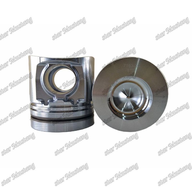 पिस्टन 4BT3.9 6BT5.9 59mm दहन कक्ष 3907163 Cummins डीजल इंजन मरम्मत भागों के लिए