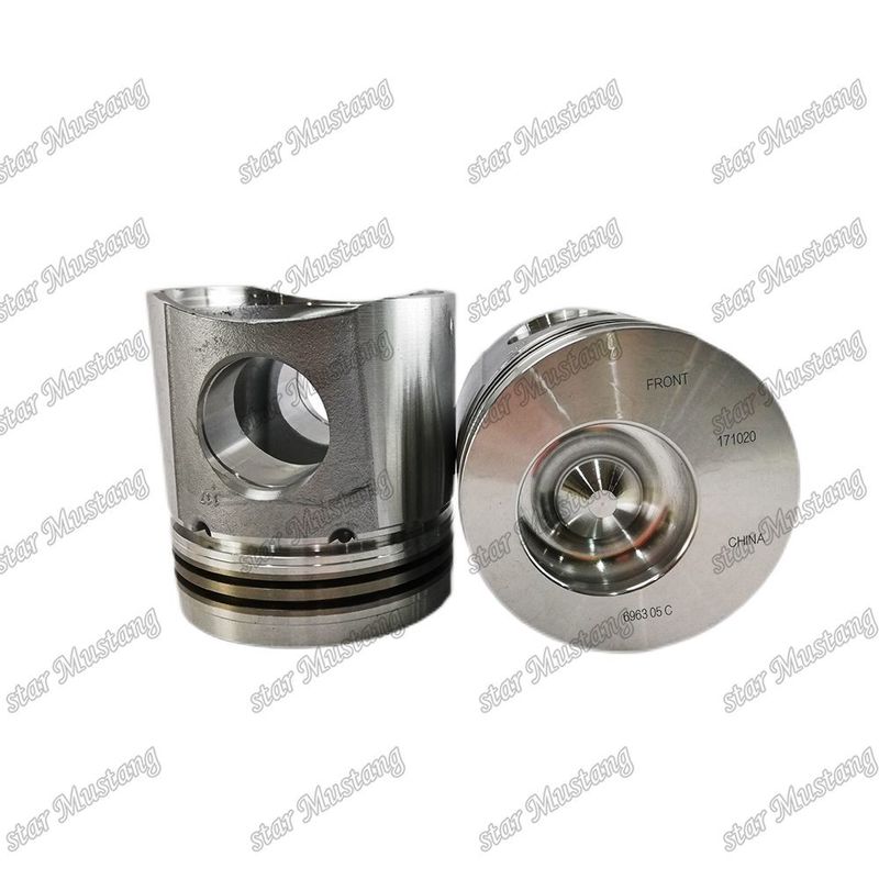पिस्टन 6CT 6D114 3926963 58mm दहन कक्ष Cummins डीजल इंजन मरम्मत भागों के लिए