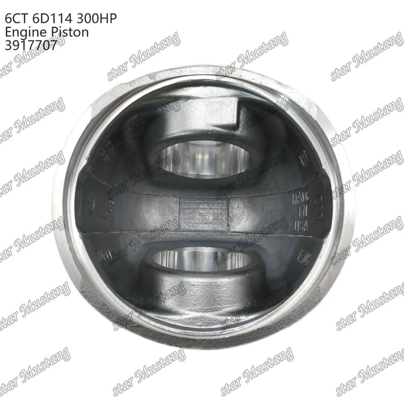 पिस्टन 6CT 6D114 300HP 3917707 55mm दहन कक्ष Cummins डीजल इंजन मरम्मत भागों के लिए