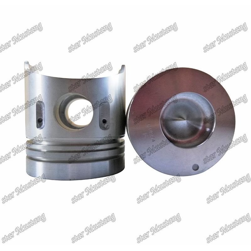 4D32 इंजन पिस्टन कक्ष आकार 52 मिमी ऊंचाई 110.7 मिमी 2.8HKx2x4 मिमी ME018274 मित्सुबिशी इंजन स्पेयर पार्ट्स के लिए