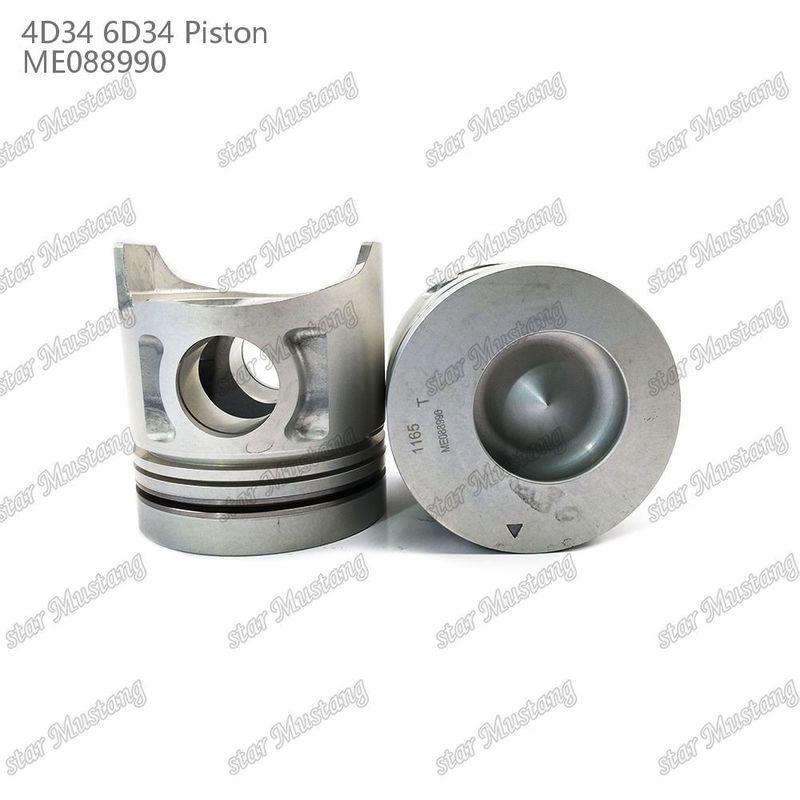 4D34 इंजन पिस्टन पिन छेद 36 मिमी के साथ अल्फिन बिना तेल गैलरी ME088990 Mitsubishi इंजन स्पेयर पार्ट्स के लिए