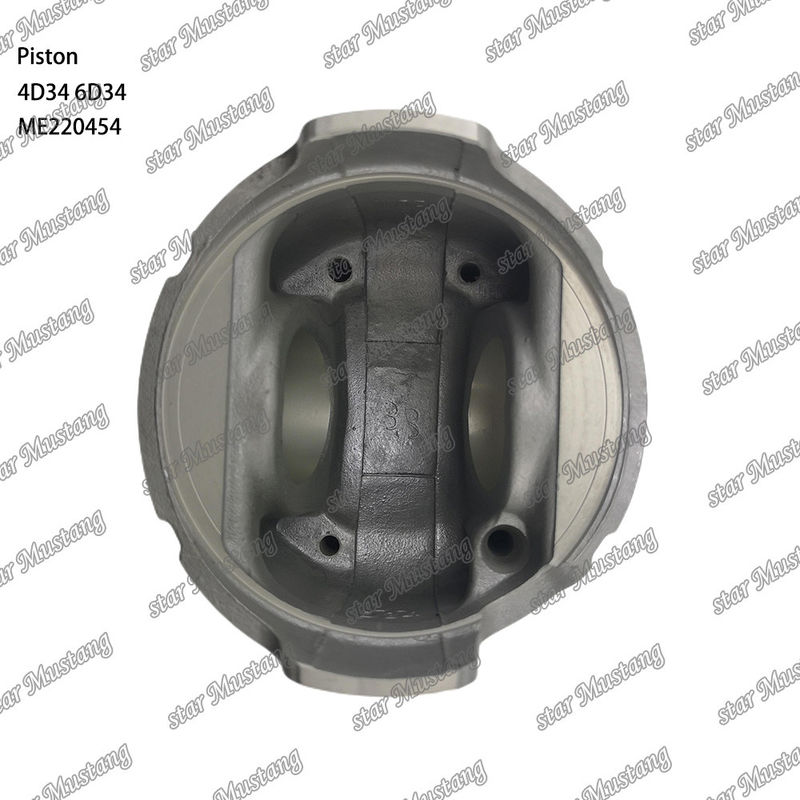 6D34 इंजन पिस्टन पिन छेद 36 मिमी के साथ Alfin के साथ तेल गैलरी ME220454 Mitsubishi इंजन स्पेयर पार्ट्स के लिए