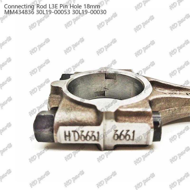कनेक्टिंग रॉड L3E पिन छेद 18 मिमी MM434836 30L19-00053 30L19-00030 Mitsubishi डीजल इंजन मरम्मत भागों के लिए