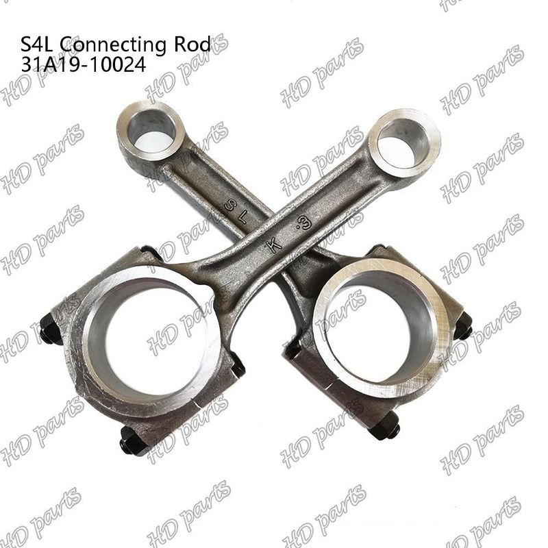 कनेक्टिंग रॉड S3L S4L 108 मिमी लंबी स्टेगर्ड फ्लैट 31A19-10024 Mitsubishi डीजल इंजन मरम्मत भागों के लिए
