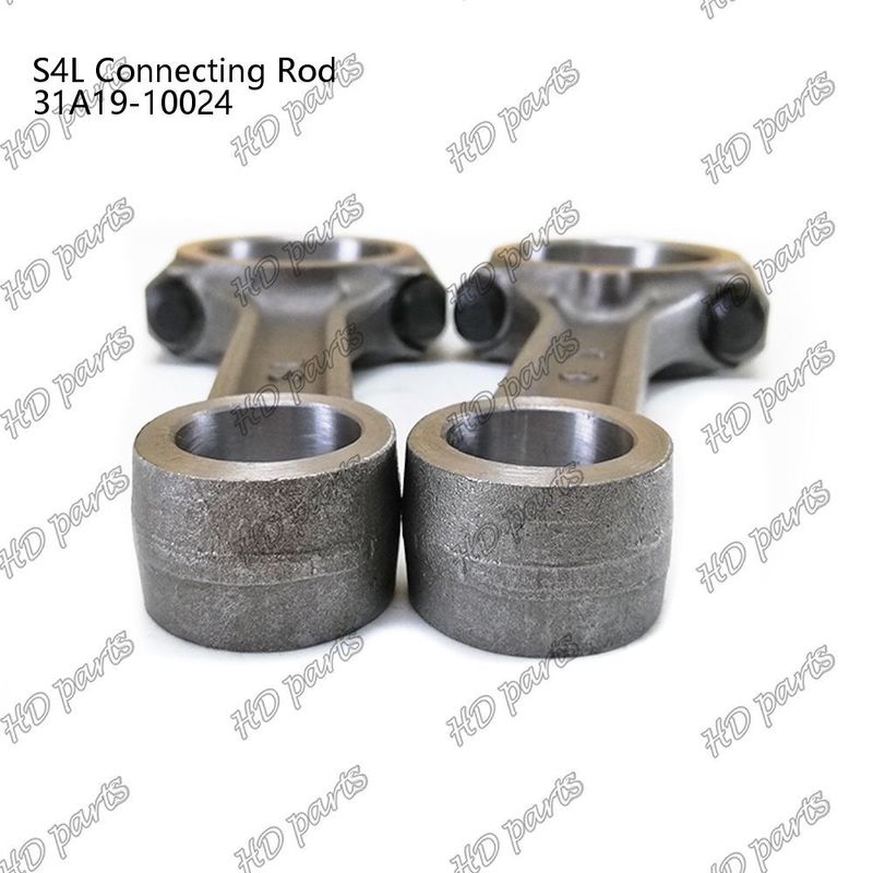 कनेक्टिंग रॉड S3L S4L 108 मिमी लंबी स्टेगर्ड फ्लैट 31A19-10024 Mitsubishi डीजल इंजन मरम्मत भागों के लिए