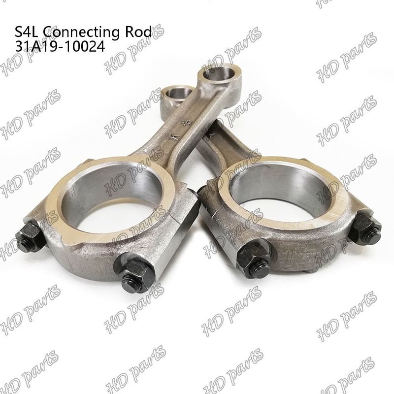 कनेक्टिंग रॉड S3L S4L 108 मिमी लंबी स्टेगर्ड फ्लैट 31A19-10024 Mitsubishi डीजल इंजन मरम्मत भागों के लिए
