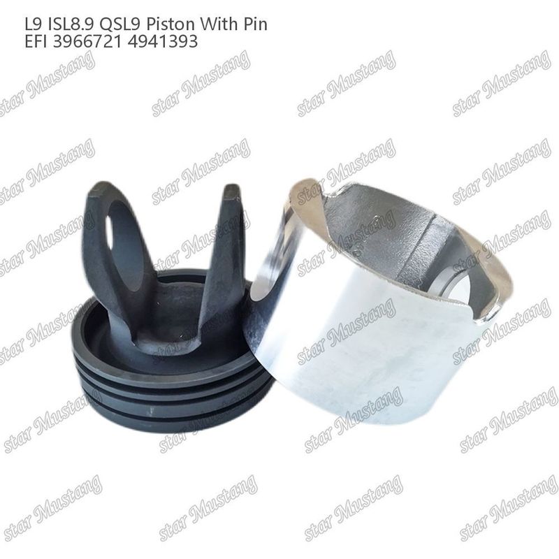 पिस्टन L9 ISL8.9 QSL9 इलेक्ट्रिक इंजेक्शन 3966721 4941393 Cummins डीजल इंजन मरम्मत भागों के लिए