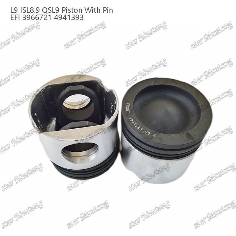पिस्टन L9 ISL8.9 QSL9 इलेक्ट्रिक इंजेक्शन 3966721 4941393 Cummins डीजल इंजन मरम्मत भागों के लिए