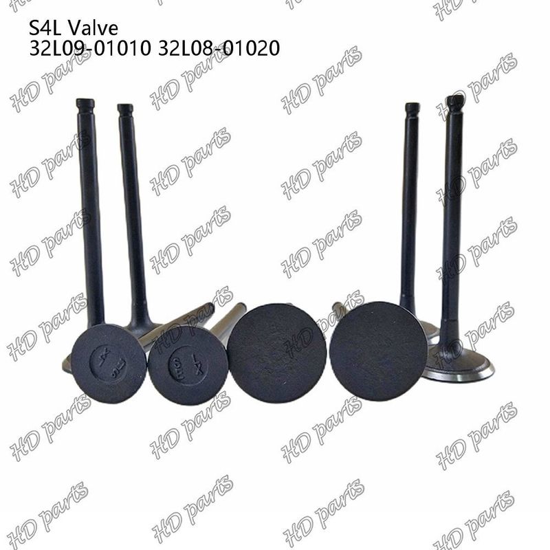 वाल्व S4L IN 32L09-01010 EX 32L08-01020 Mitsubishi डीजल इंजन मरम्मत भागों के लिए
