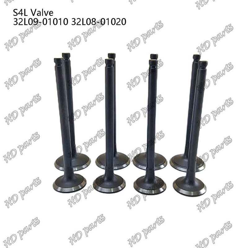 वाल्व S4L IN 32L09-01010 EX 32L08-01020 Mitsubishi डीजल इंजन मरम्मत भागों के लिए