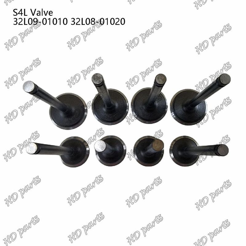 वाल्व S4L IN 32L09-01010 EX 32L08-01020 Mitsubishi डीजल इंजन मरम्मत भागों के लिए