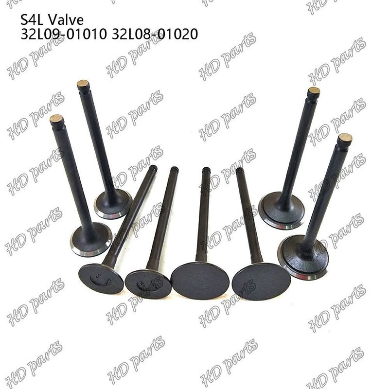 वाल्व S4L IN 32L09-01010 EX 32L08-01020 Mitsubishi डीजल इंजन मरम्मत भागों के लिए