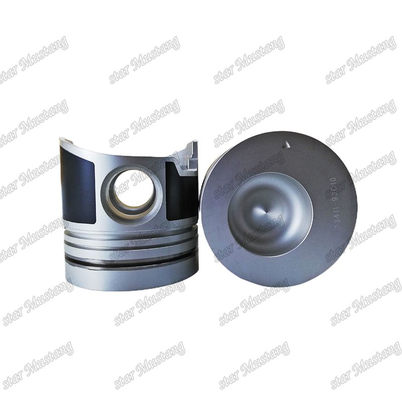 6D16T इंजन पिस्टन कक्ष 62.5 मिमी 3kx2.5x4 मिमी पिन छेद 38 मिमी ME072065 23411-93C10 Mitsubishi इंजन स्पेयर पार्ट्स के लिए