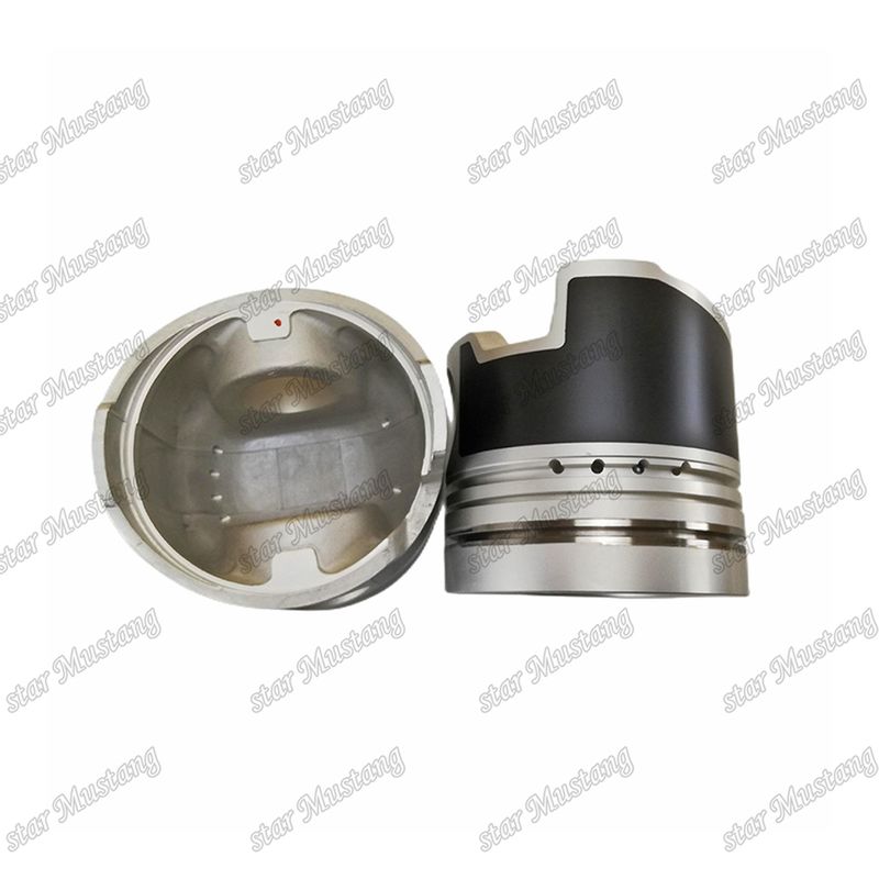 6D16T इंजन पिस्टन कक्ष 62.5 मिमी 3kx2.5x4 मिमी पिन छेद 38 मिमी ME072065 23411-93C10 Mitsubishi इंजन स्पेयर पार्ट्स के लिए