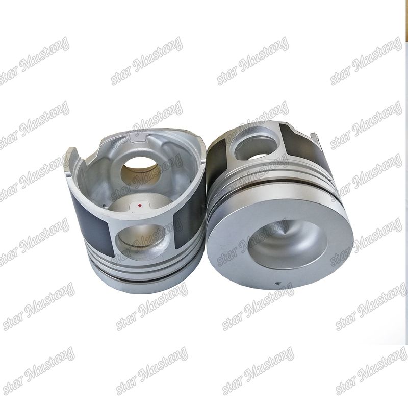 6D16T इंजन पिस्टन कक्ष 62.5 मिमी 3kx2.5x4 मिमी पिन छेद 38 मिमी ME072065 23411-93C10 Mitsubishi इंजन स्पेयर पार्ट्स के लिए