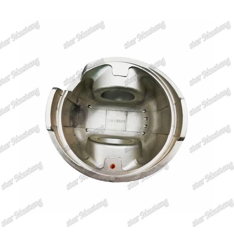 6D16T इंजन पिस्टन कक्ष 62.5 मिमी 3kx2.5x4 मिमी पिन छेद 38 मिमी ME072065 23411-93C10 Mitsubishi इंजन स्पेयर पार्ट्स के लिए