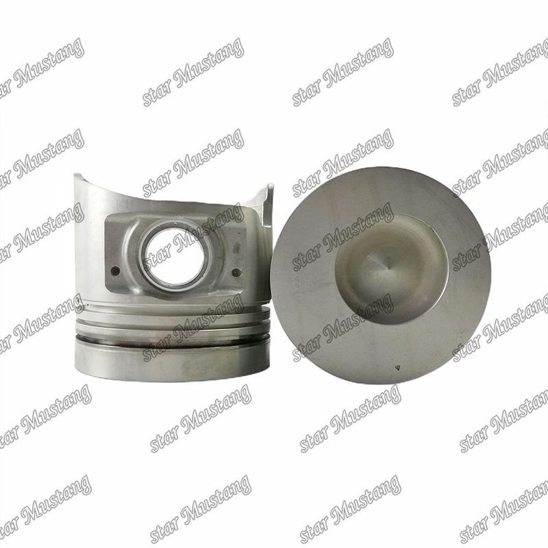6D17 इंजन पिस्टन 59mm 3×2.5×4mm पिन छेद 38mm ME072394 Mitsubishi इंजन स्पेयर पार्ट्स के लिए