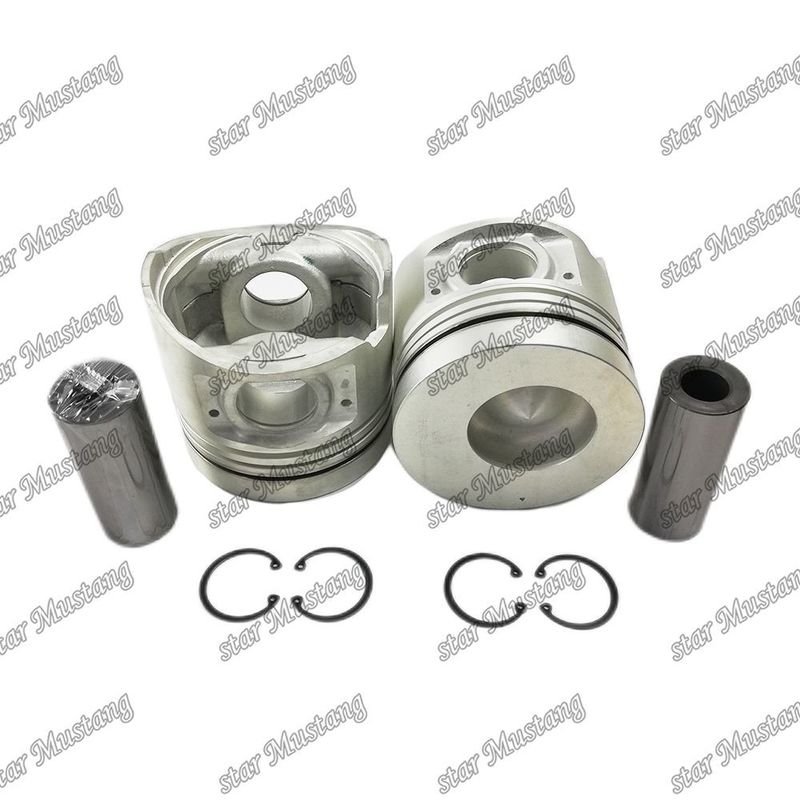 6D17 इंजन पिस्टन 59mm 3×2.5×4mm पिन छेद 38mm ME072394 Mitsubishi इंजन स्पेयर पार्ट्स के लिए