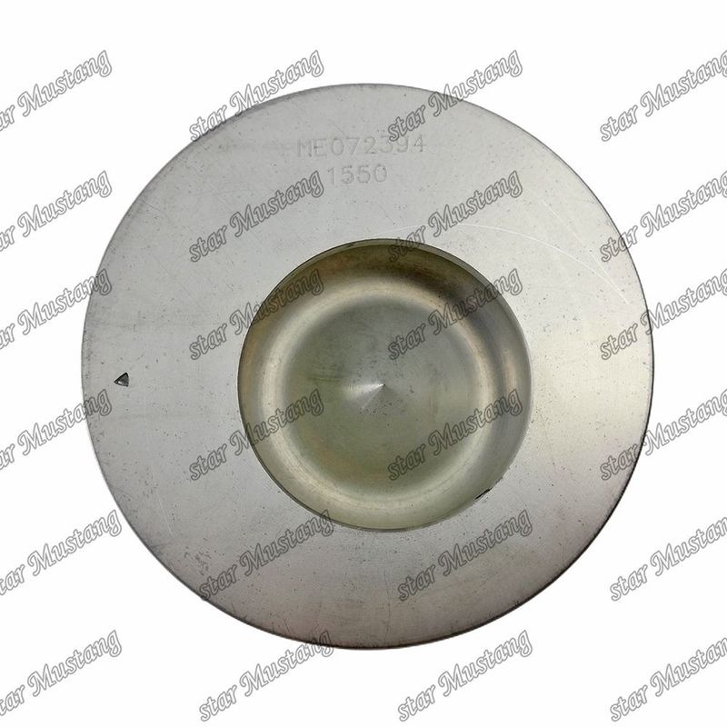 6D17 इंजन पिस्टन 59mm 3×2.5×4mm पिन छेद 38mm ME072394 Mitsubishi इंजन स्पेयर पार्ट्स के लिए
