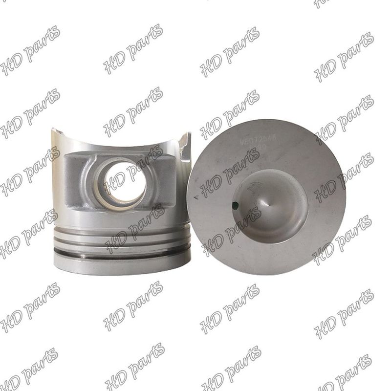 6D17T इंजन पिस्टन कक्ष आकार 55mm 3×2.5×4mm पिन छेद 38mm ME072546 Mitsubishi इंजन स्पेयर पार्ट्स के लिए