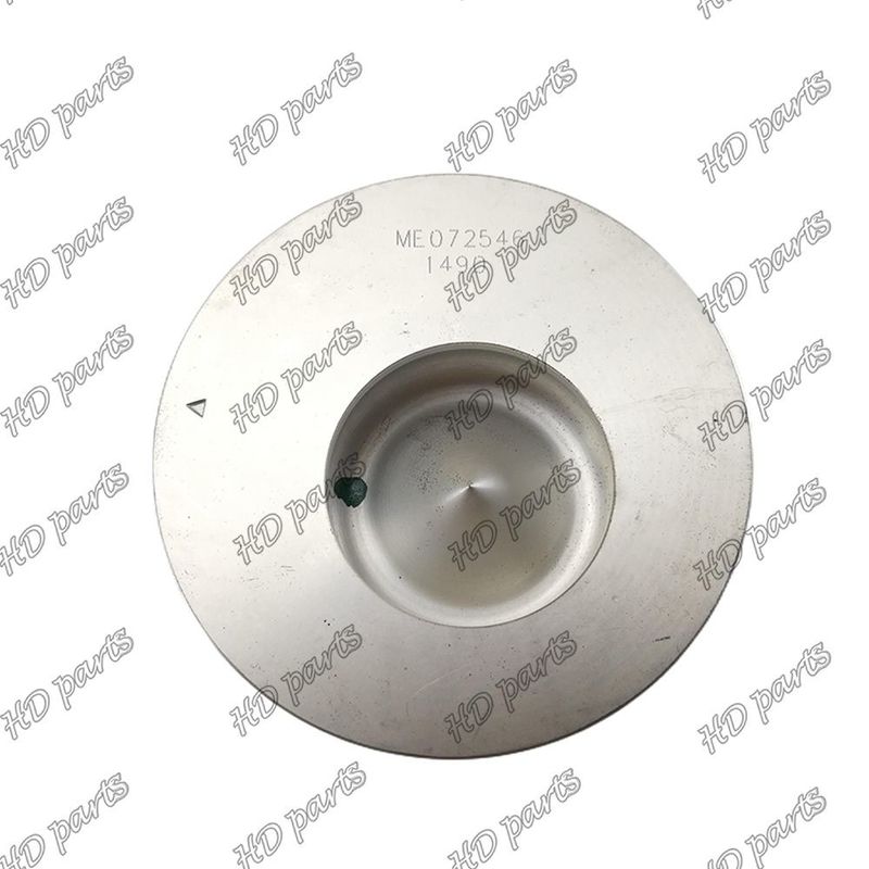 6D17T इंजन पिस्टन कक्ष आकार 55mm 3×2.5×4mm पिन छेद 38mm ME072546 Mitsubishi इंजन स्पेयर पार्ट्स के लिए